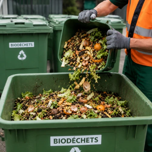 Bacs de collecte de biodéchets pour professionnels